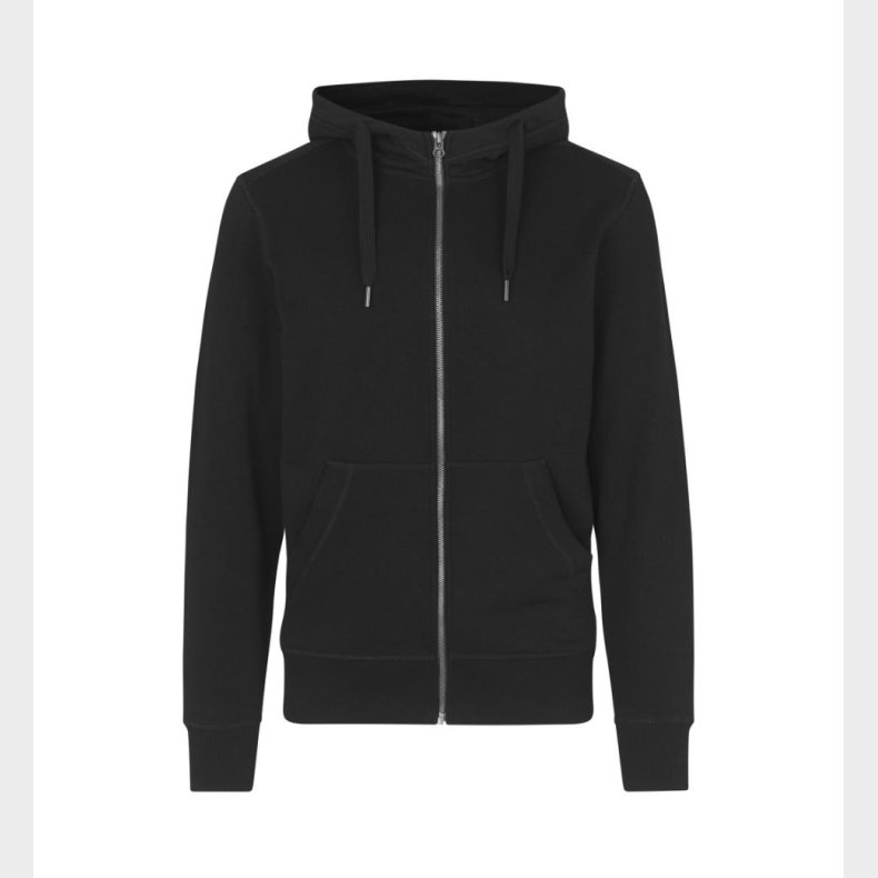 Hoddies med lynls til voksne med skolens logo